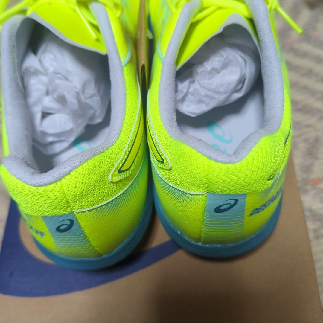 asicsアシックス26.5cmデスタッキDESTAQE　フットサルシューズ