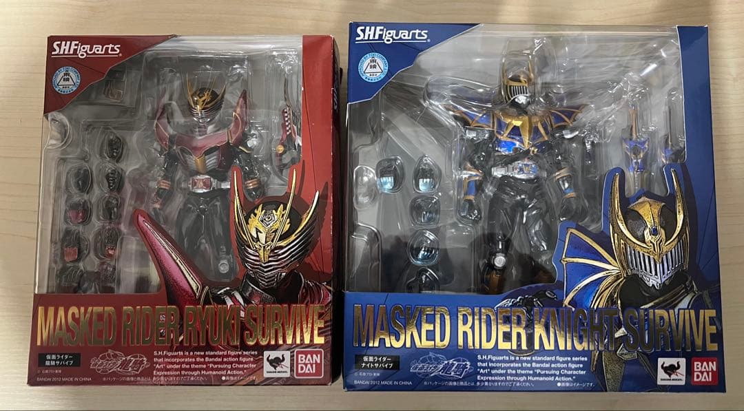 S.H.Figuarts 龍騎サバイブ＆ナイトサバイブ　2体セット　美品