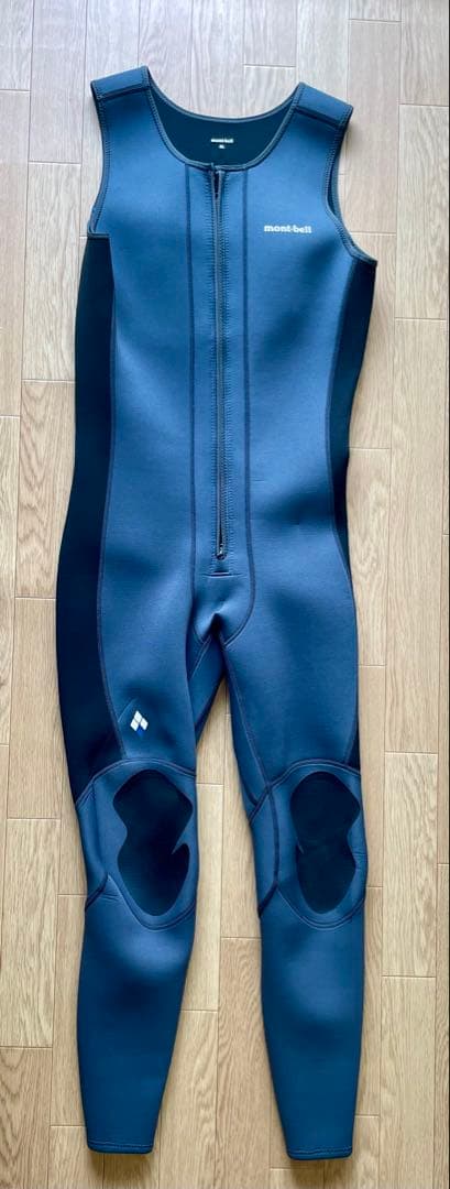 （美品）mont-bell ロングジョンウェットスーツ XLサイズ