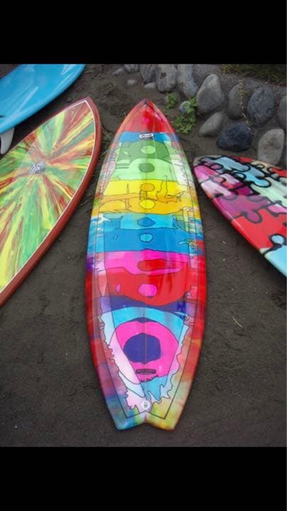 K*様 最終値下げレア超美品Ford Surfboards クワッドフィッシュ