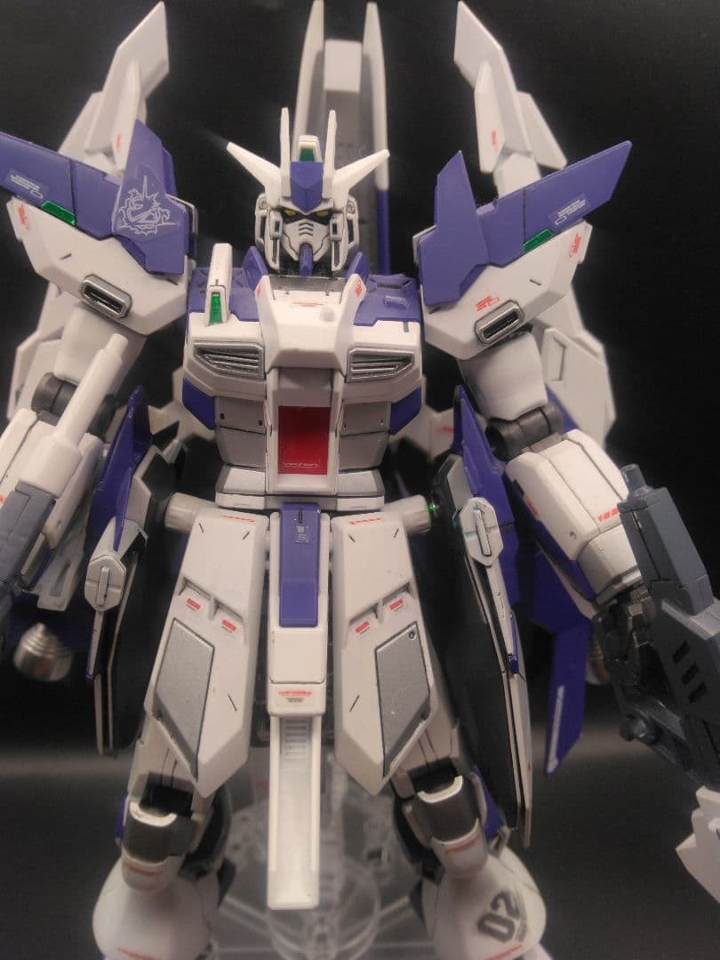 HG　Hi-ν　カンダムヴレイブ　アメイジング　塗装済み完成品　改造品