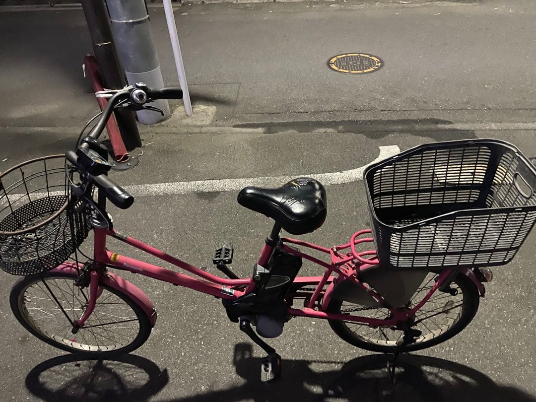 【後輪タイヤ交換済み】電動アシスト自転車PanasonicLALA5 20インチ
