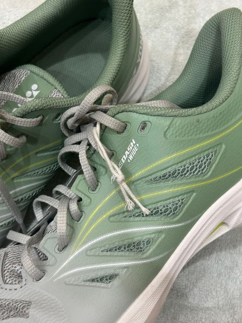 【美品】YONEX ソフトテニスシューズ AERODASH WIDE