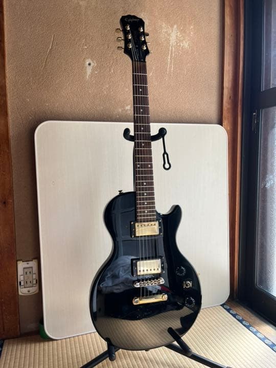 epifon レスポール ブラック les paul ギター エレキギター