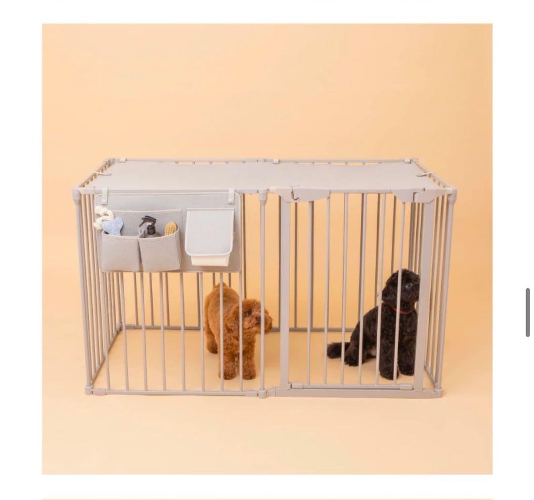 citydog シティドッグ　シンプルモダンケージ　サンドベージュ　セット