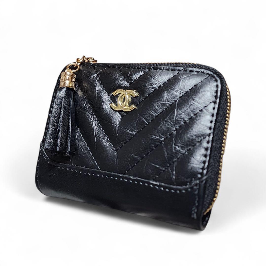 CHANEL　ケース　黒　キルティング　ノベルティ