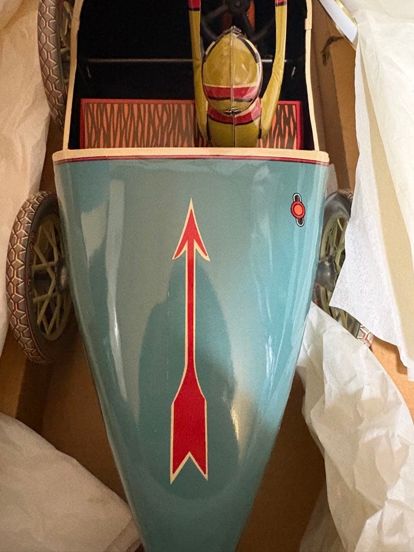★PAYA・パジャ★ブガッティ1930:ゼンマイで動きます：箱・保証書付き