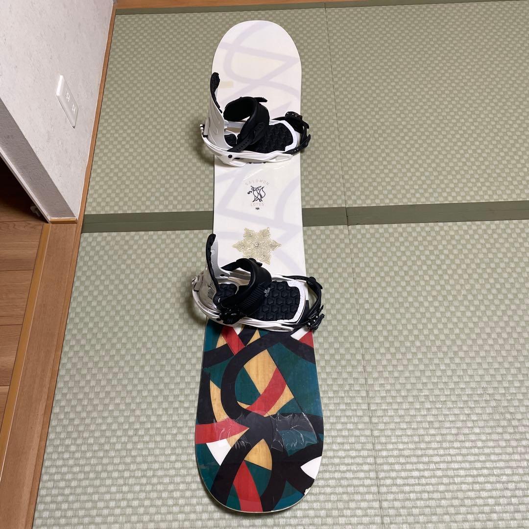 Salomon サロモン　Lotus ロータス　スノーボード　2点セット　147