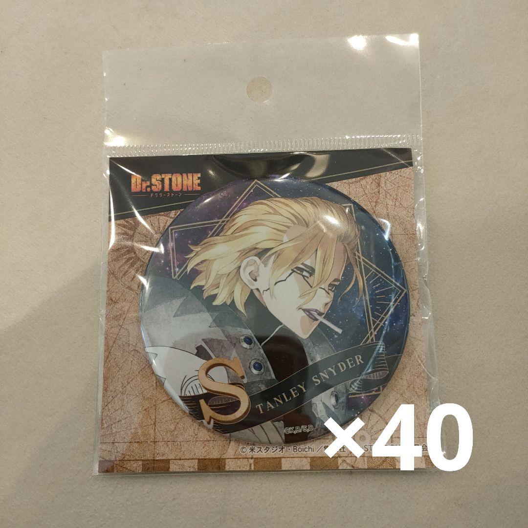Dr.STONE　スタンリー　ヴィンテージシリーズ　缶バッジ40個