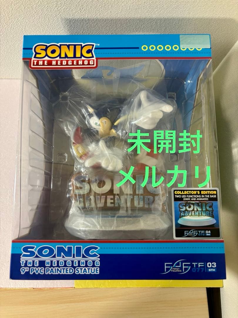 ソニックアドベンチャー　PVCスタチュー コレクターズエディション　フィギュア