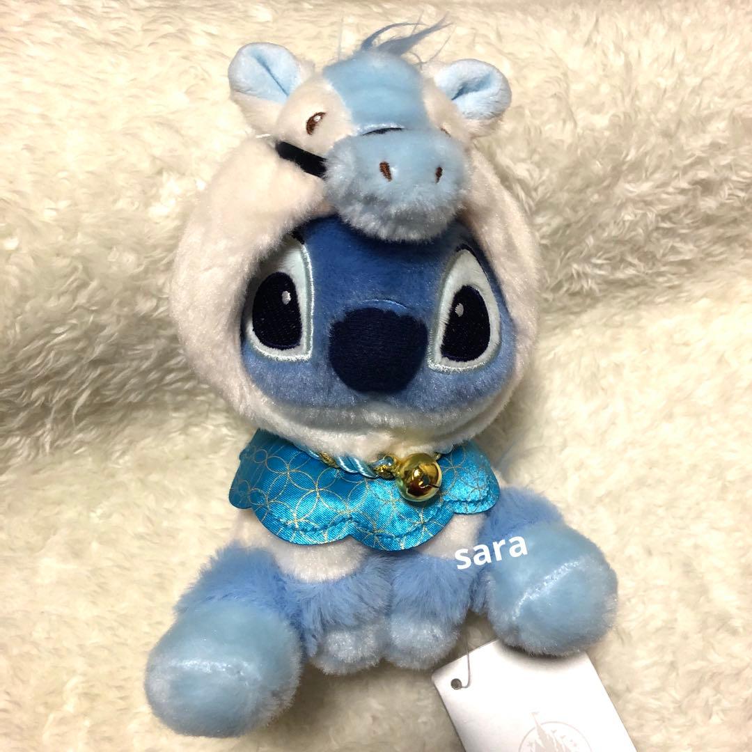 新品タグ付き★スティッチ ぬいぐるみ(S) Disney ETO 2026 干支