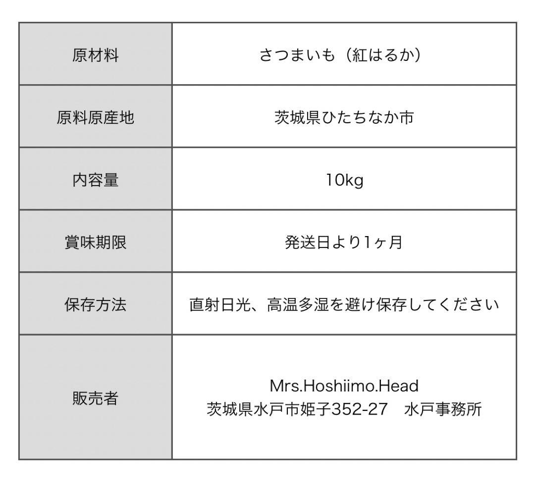 干し芋　ひたちなか産　紅はるか 切り落とし 10kg(梱包込み) No.17