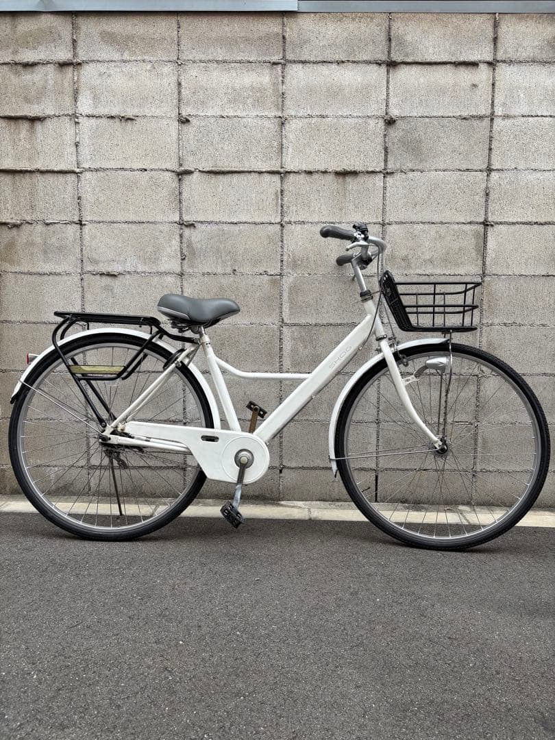 シティサイクル　白