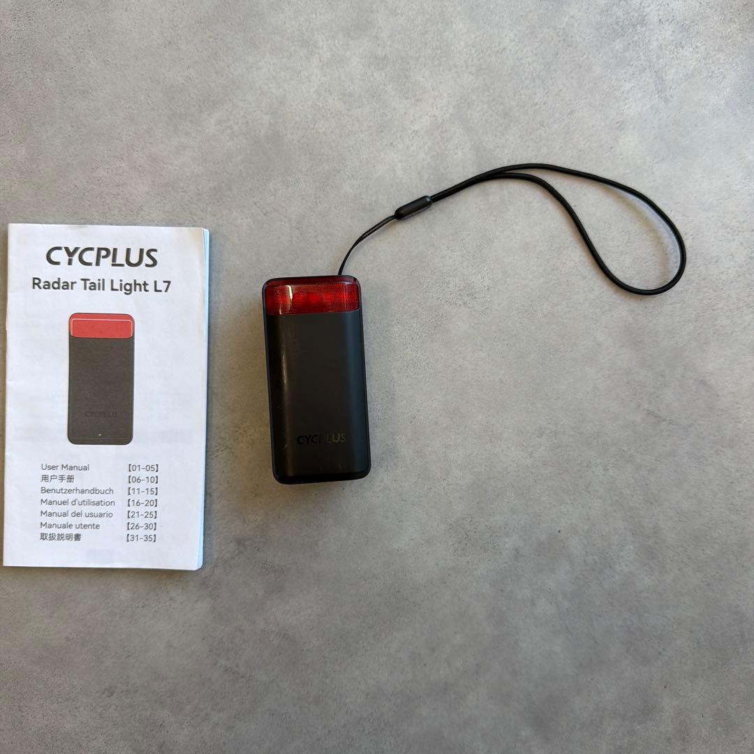 CYCPLUS Radar Tail Light L7 自転車 バックライト