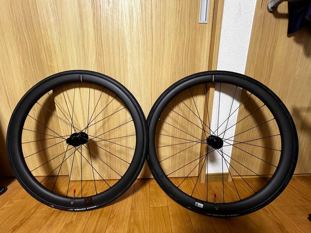 Sp1cE 未使用品　Reserve 34/37 カーボンディスクホイール