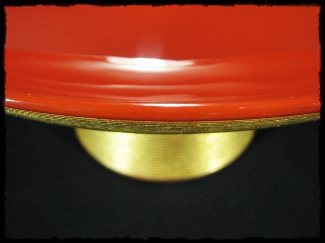 象彦 金糸杯 初釜 高坏 菓子器 茶道具 懐石 酒器 共箱 f310
