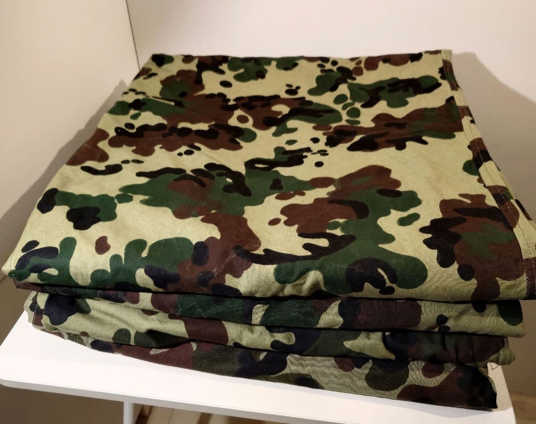 最終値下げ　ルーマニア軍幕　4枚セット　アメーバ迷彩　美品