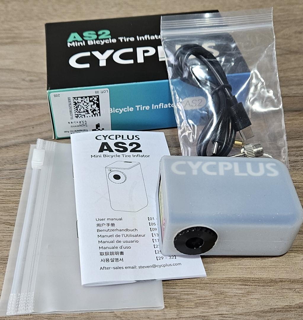 CYCPLUS AS2 電動エアポンプ 空気入れ