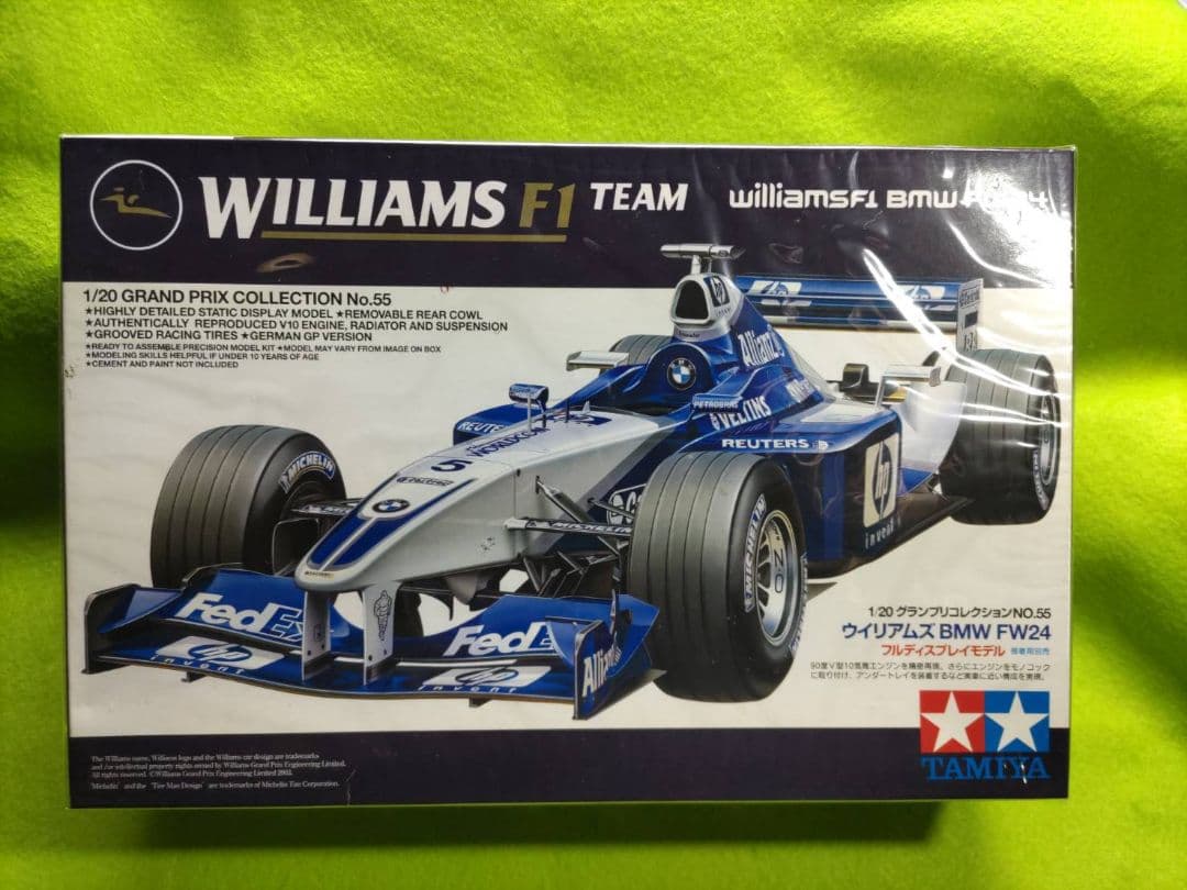 ウイリアムズ  FW24 タミヤ　1/20GPコレクションNo.55