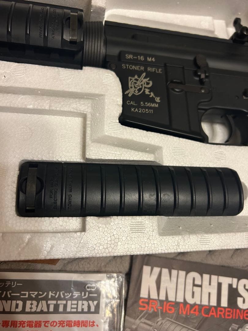 KNIGHT'S SR-16 M4 CARBINE オートマチック電動エアーガン
