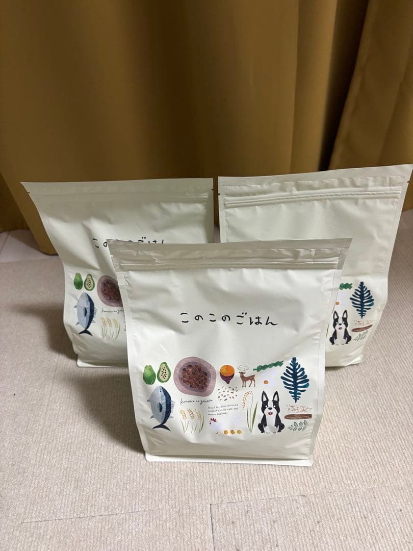 このこのごはん ドライフード 3kg