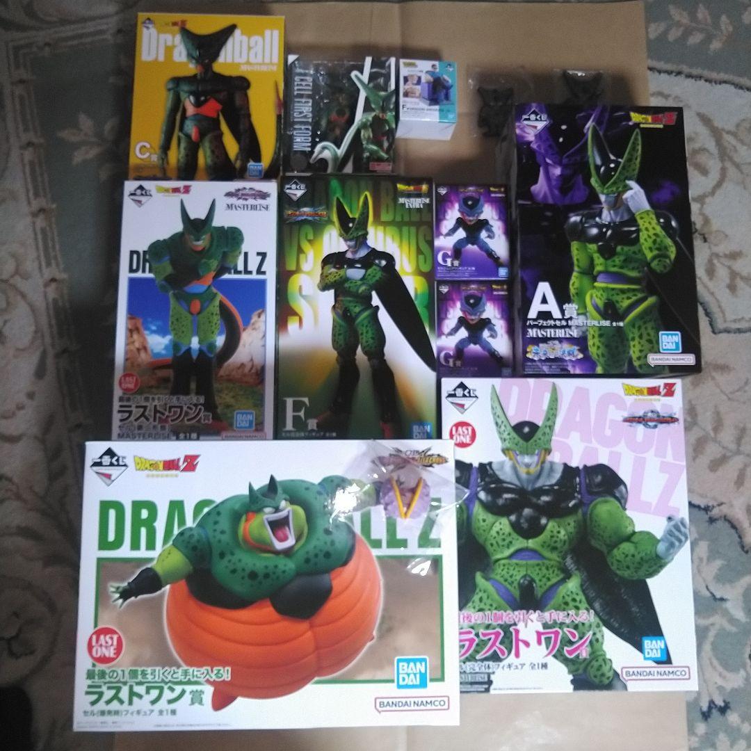 ドラゴンボール Z 一番くじ フィギュア セル 12体 コンプリート 未開封品