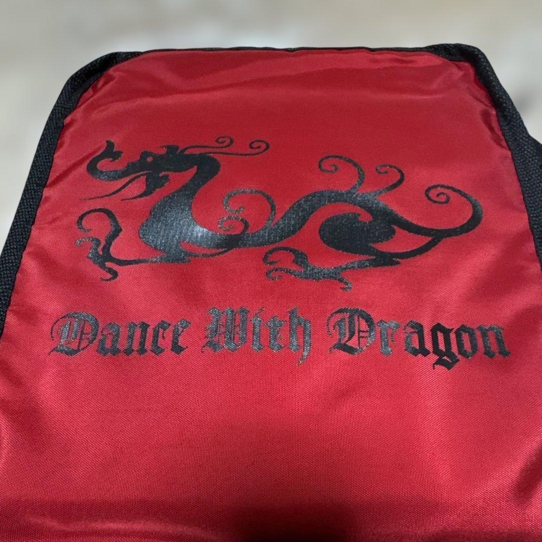 Dance With Dragon ゴルフキャディバッグ カバー赤