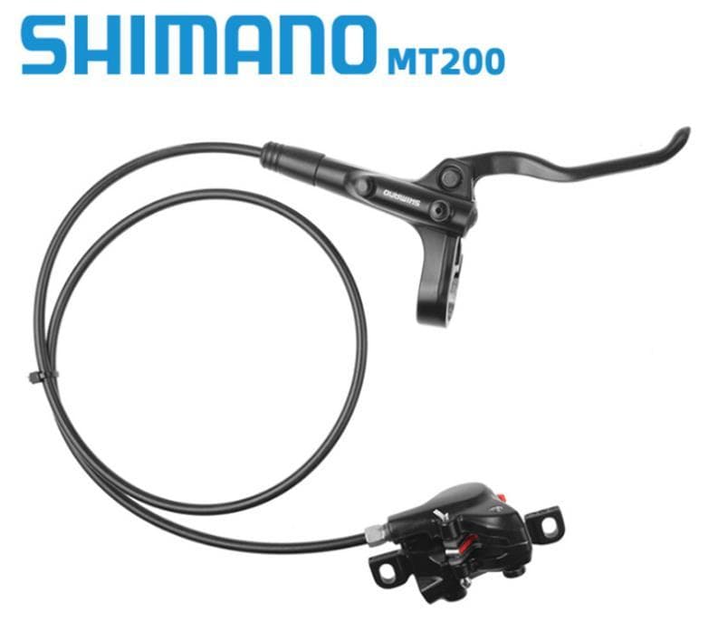 MT200油圧ブレーキ+SRAM180mmローター２枚