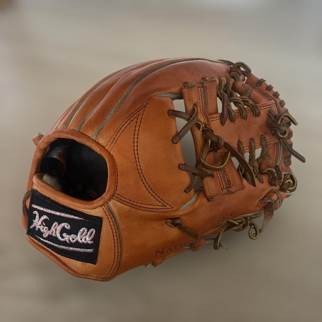 ハイゴールド　硬式　内野手　野球グローブ