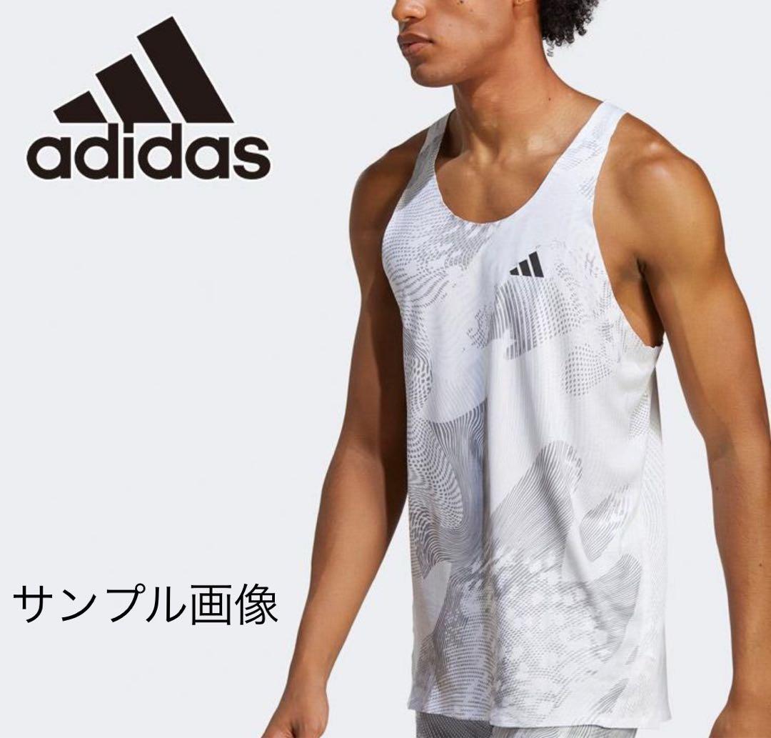アディダス　アディゼロ　 シングレット　メンズSサイズ