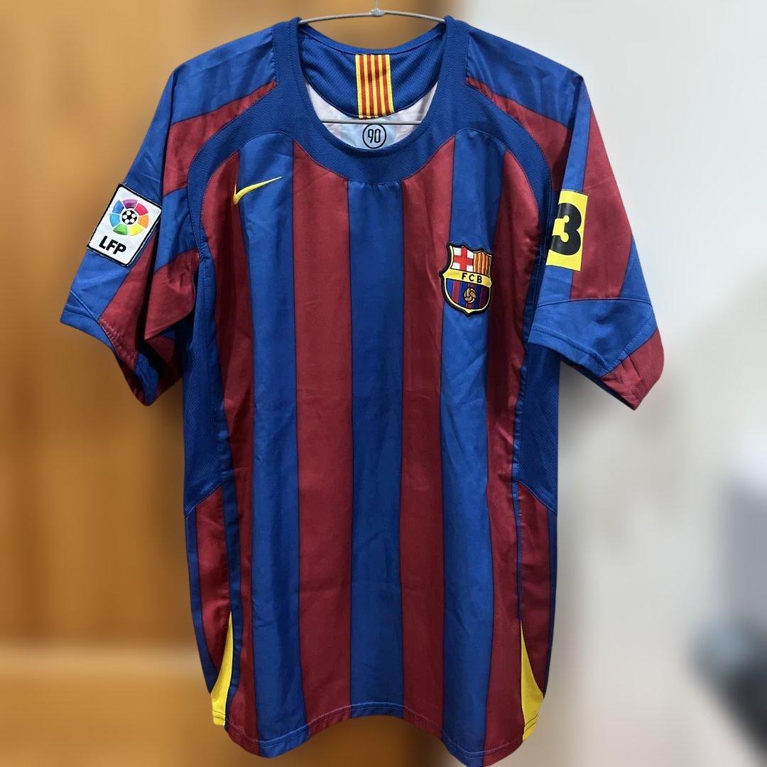 Nike バルセロナ ユニフォーム 05/06 ロナウジーニョ10 TIEMPO