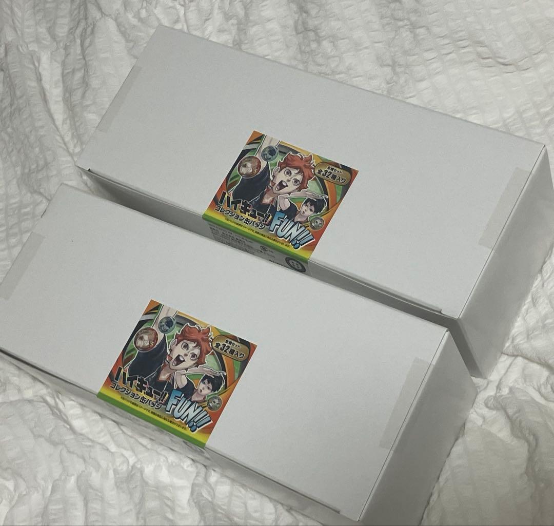 ハイキュー　コレクション缶バッジ　未開封　BOX 全種セット　ファンパーク