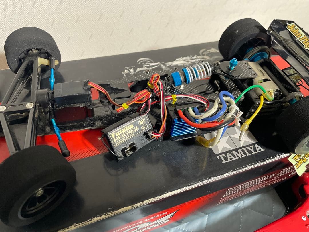 f104 Lotus 97T アイルトン・セナ 1/10 デカール残付き