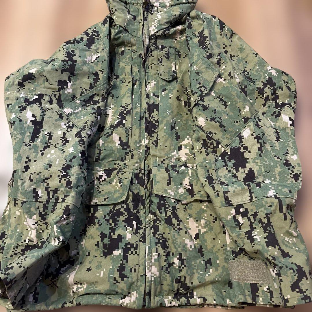 米軍放出品　USNAVY 米海軍 NWU デジタルカモ ゴアテックス AOR S