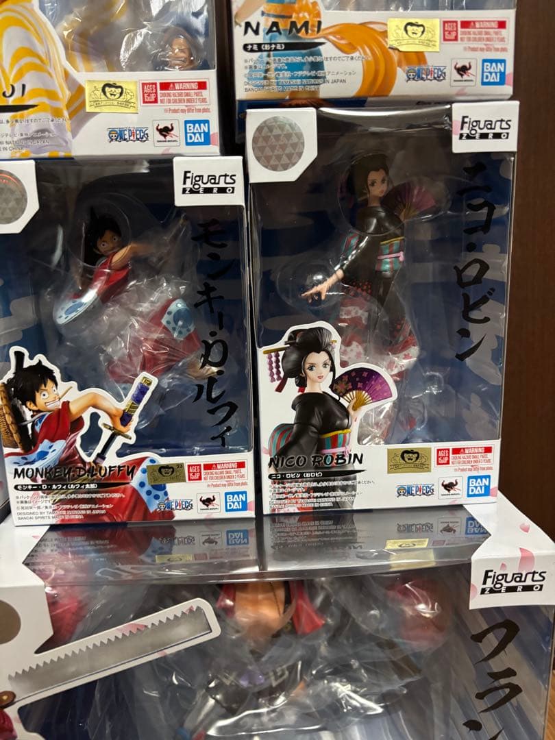 フィギュアーツZERO ワンピース ワノ国 麦わらの一味 +お玉 全9種セット