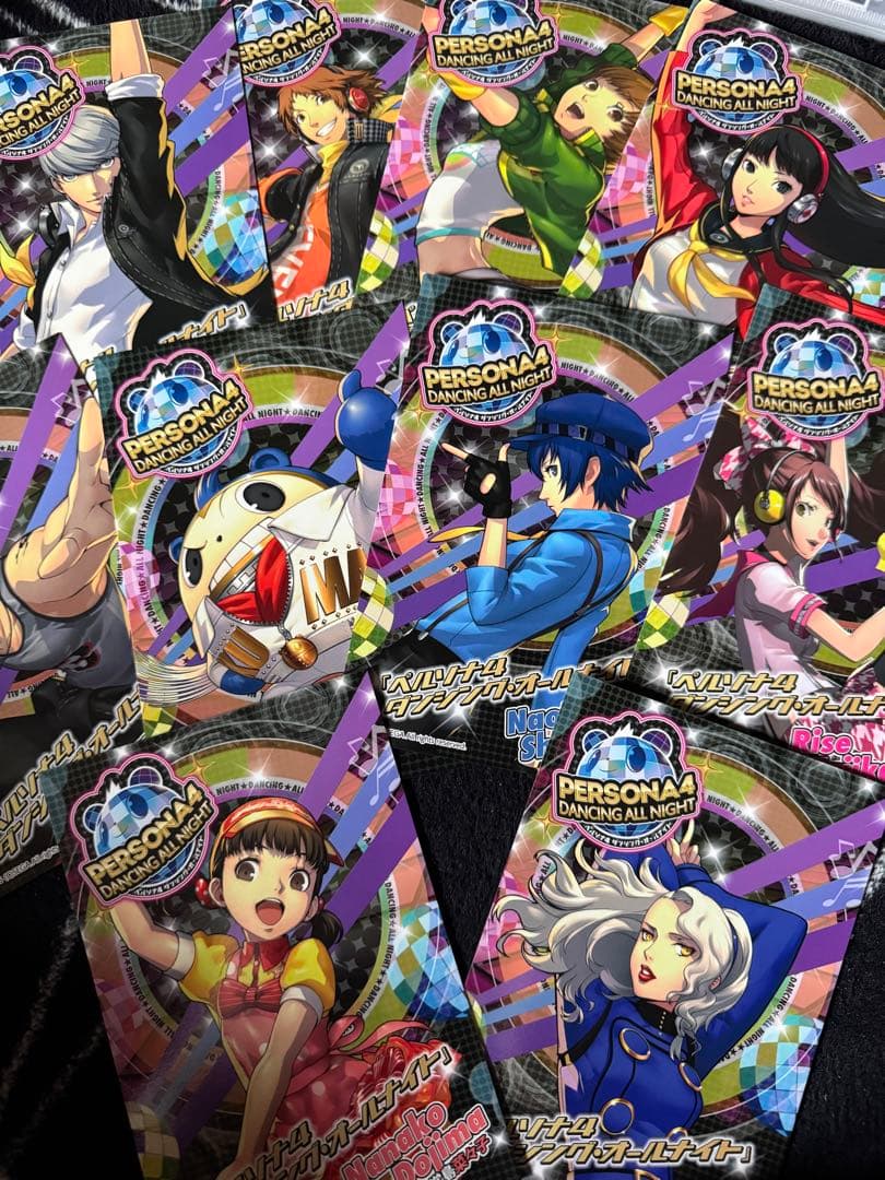 ペルソナ4 ダンシング　ポストカード　10種セット　　　主人公　陽介　直斗　等