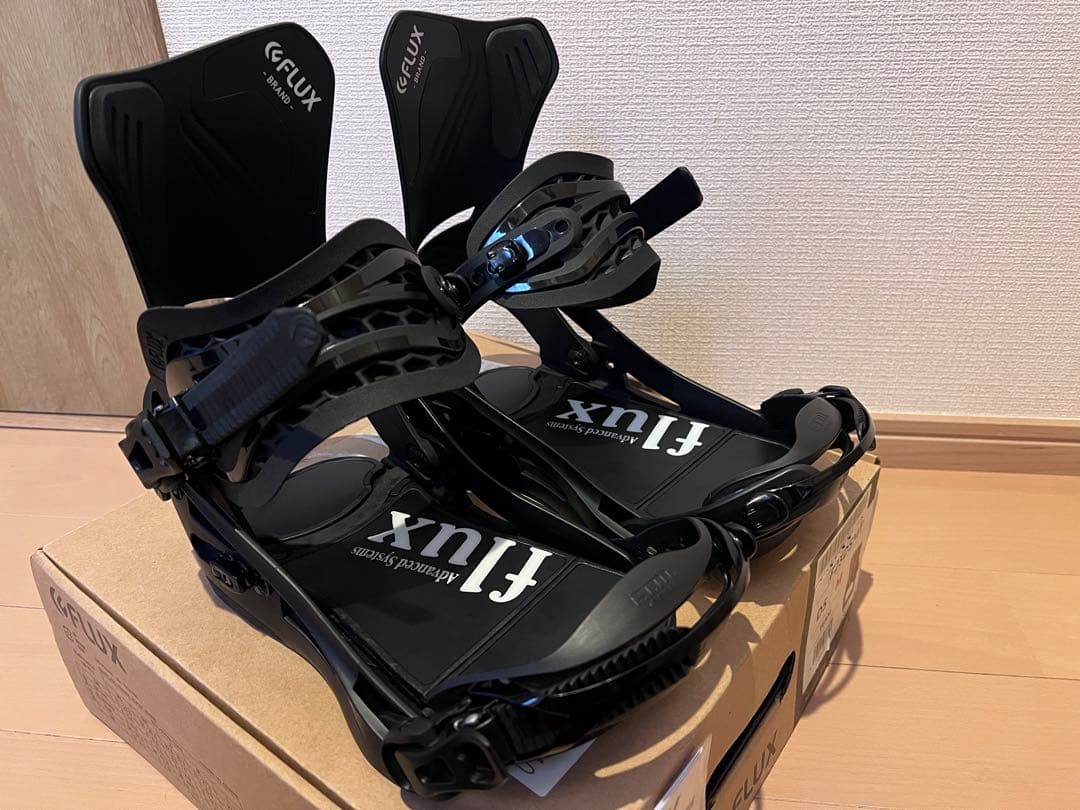 FLUX DS ビンディング ブラック M 木目調 30周年記念モデル
