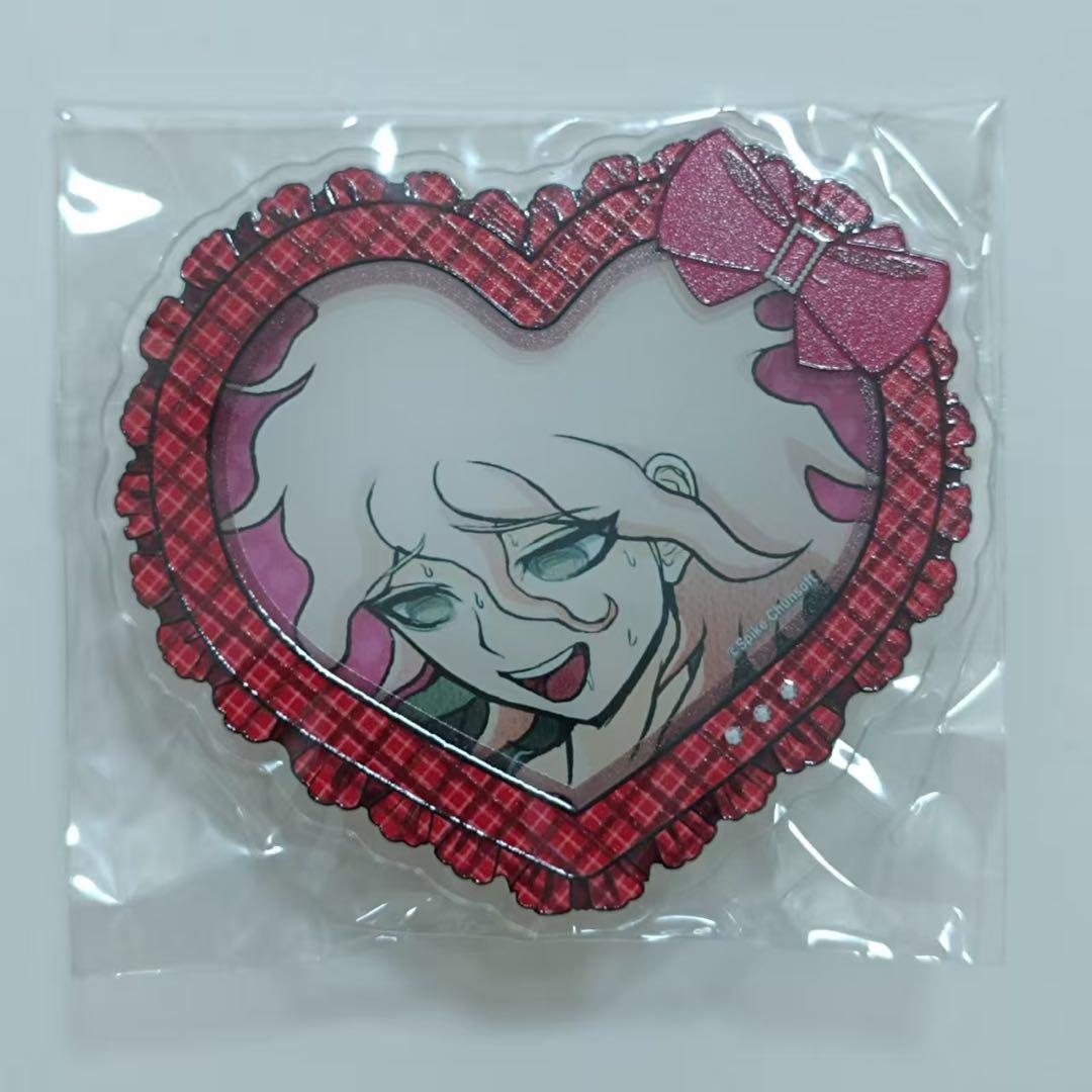 ダンガンロンパ　ハートアクリルバッジ　ハート　アクリル　バッジ　狛枝凪斗
