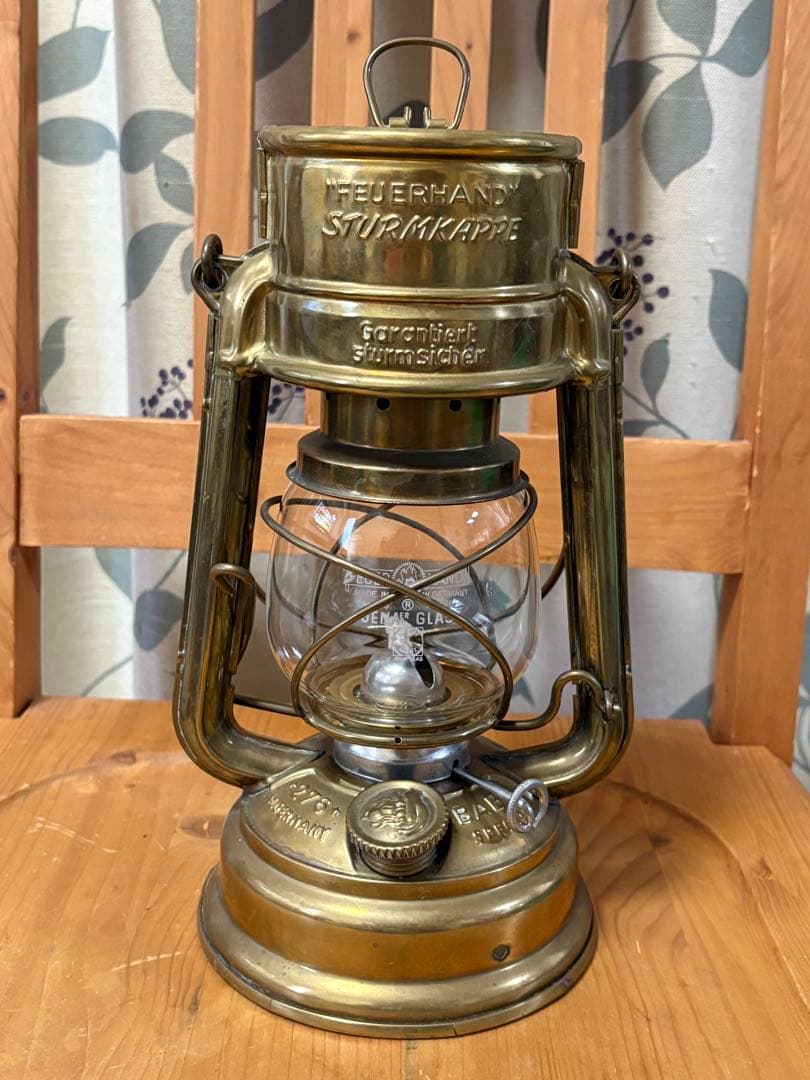 ライト・ランタン FEUERHAND276 STK Brass