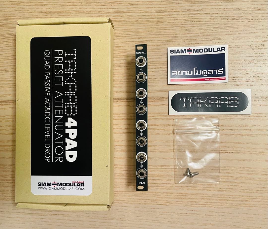 [ほぼ新品] Takaab 4Pad モジュラーシンセ