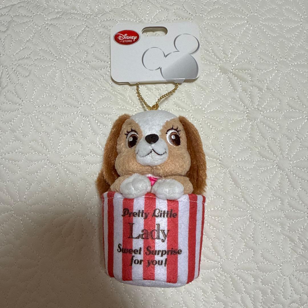 【新品未使用】わんわん物語 レディ Disney Lady キーホルダー レア
