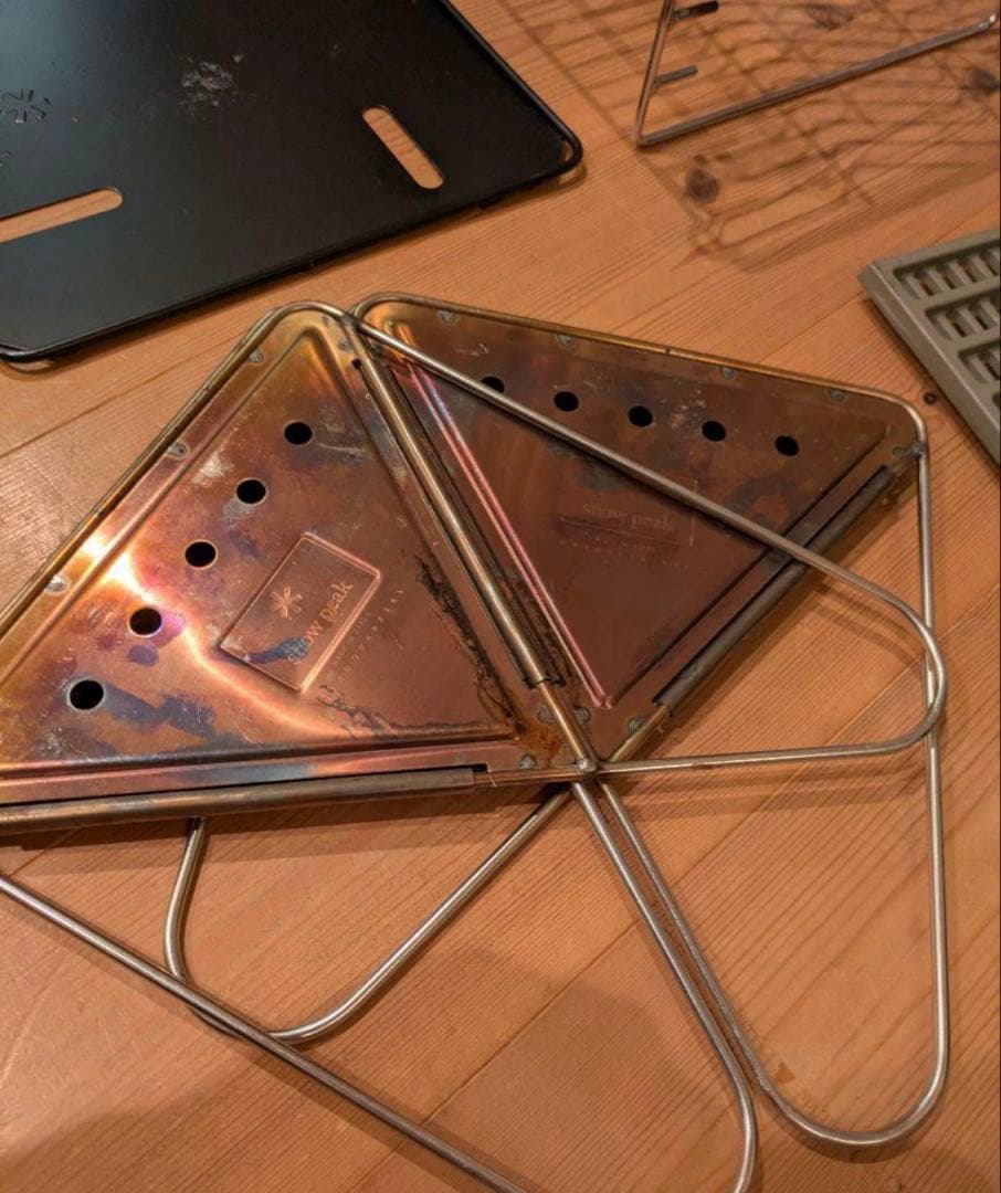 スノーピーク　焚き火台S　中古