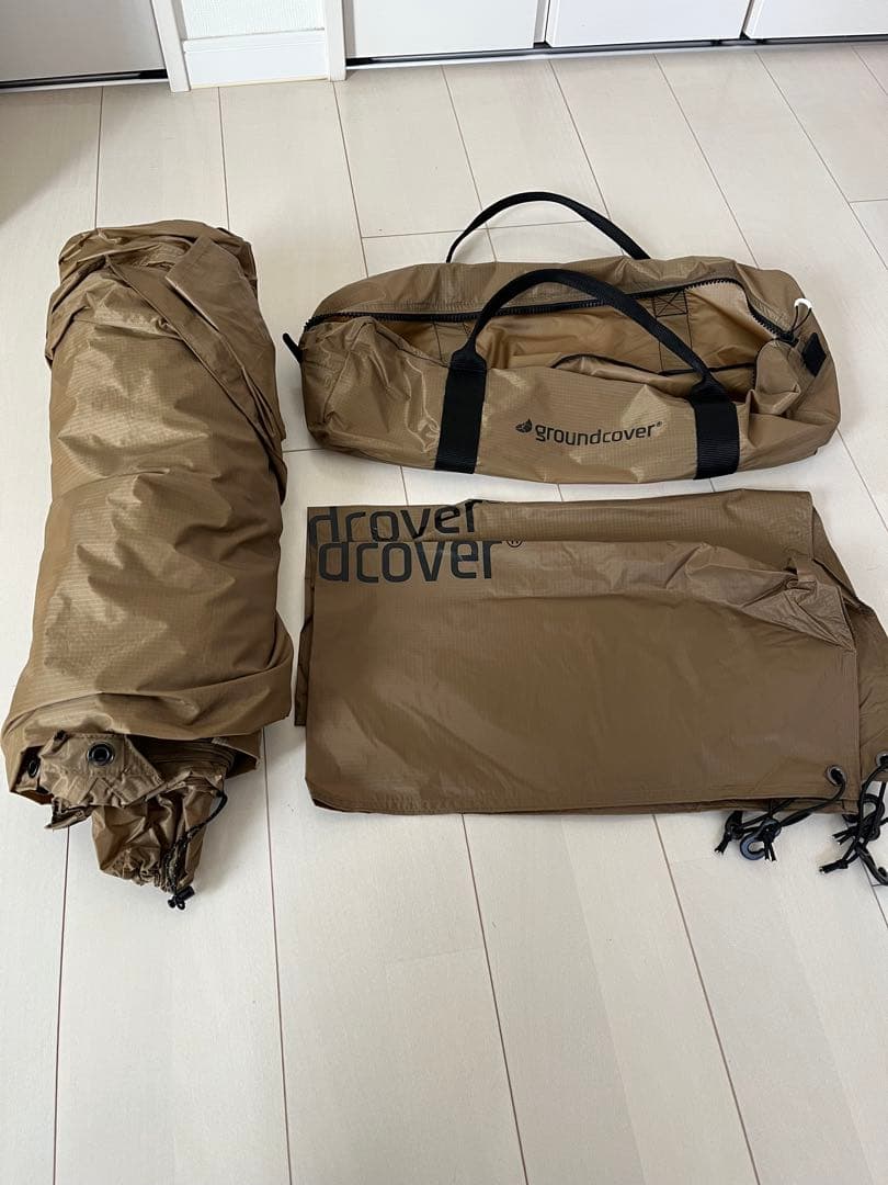 【美品】groundcover グランドカバー ROOF HOUSE TAN