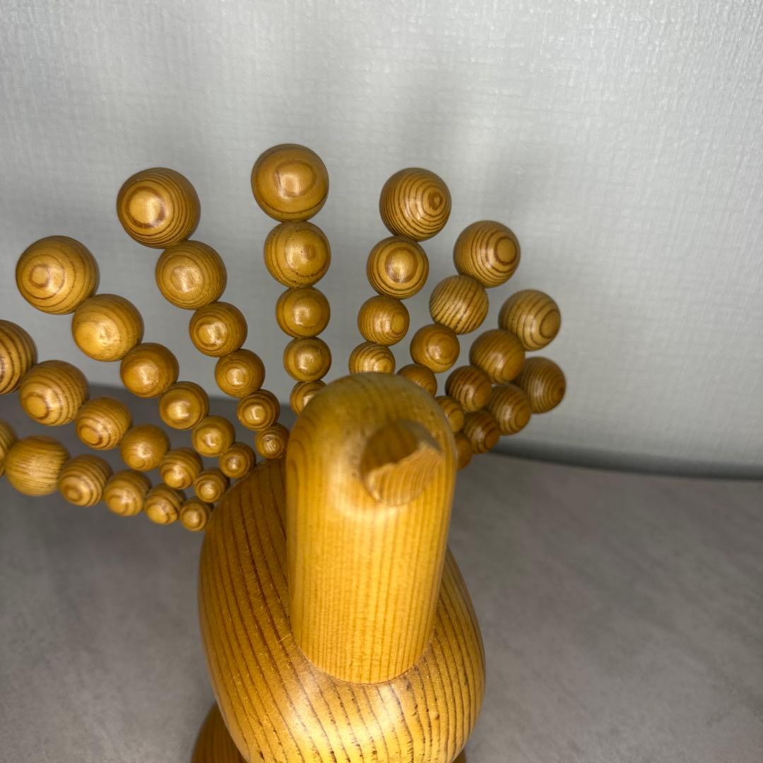 Aarikka Peacock object / アーリッカ 孔雀のオブジェ