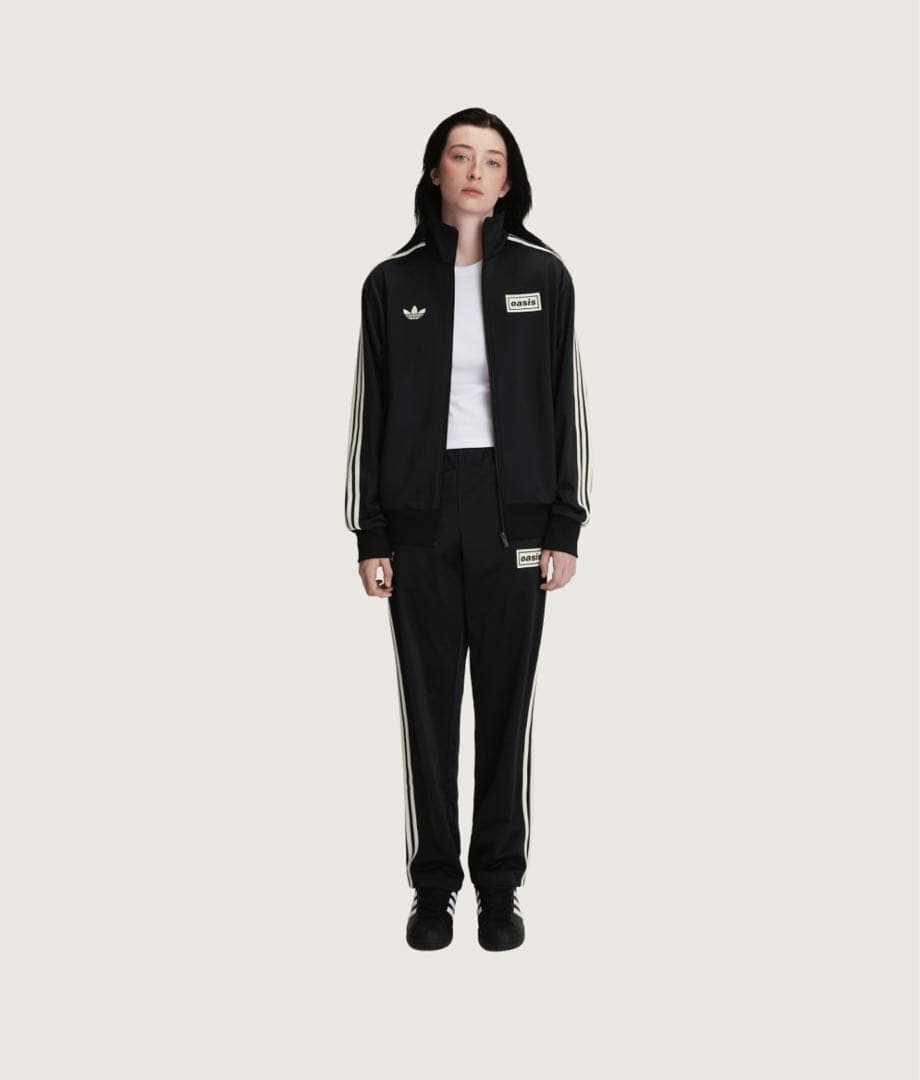 adidas × oasis ツアーファイヤーバード トラックパンツ