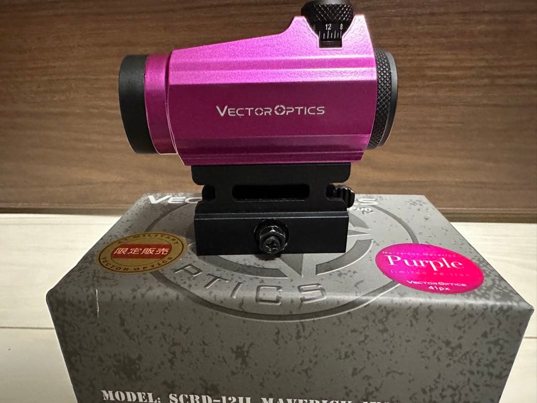 Vector Optics パープル レッドドットサイト