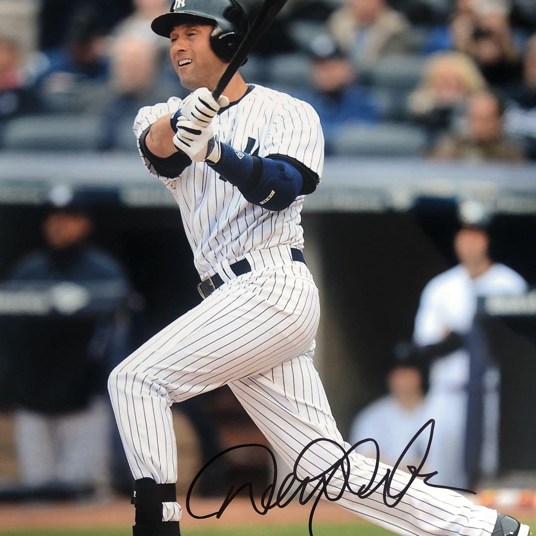 【SALE】MLB デレク・ジーター　直筆サイン　ヤンキース