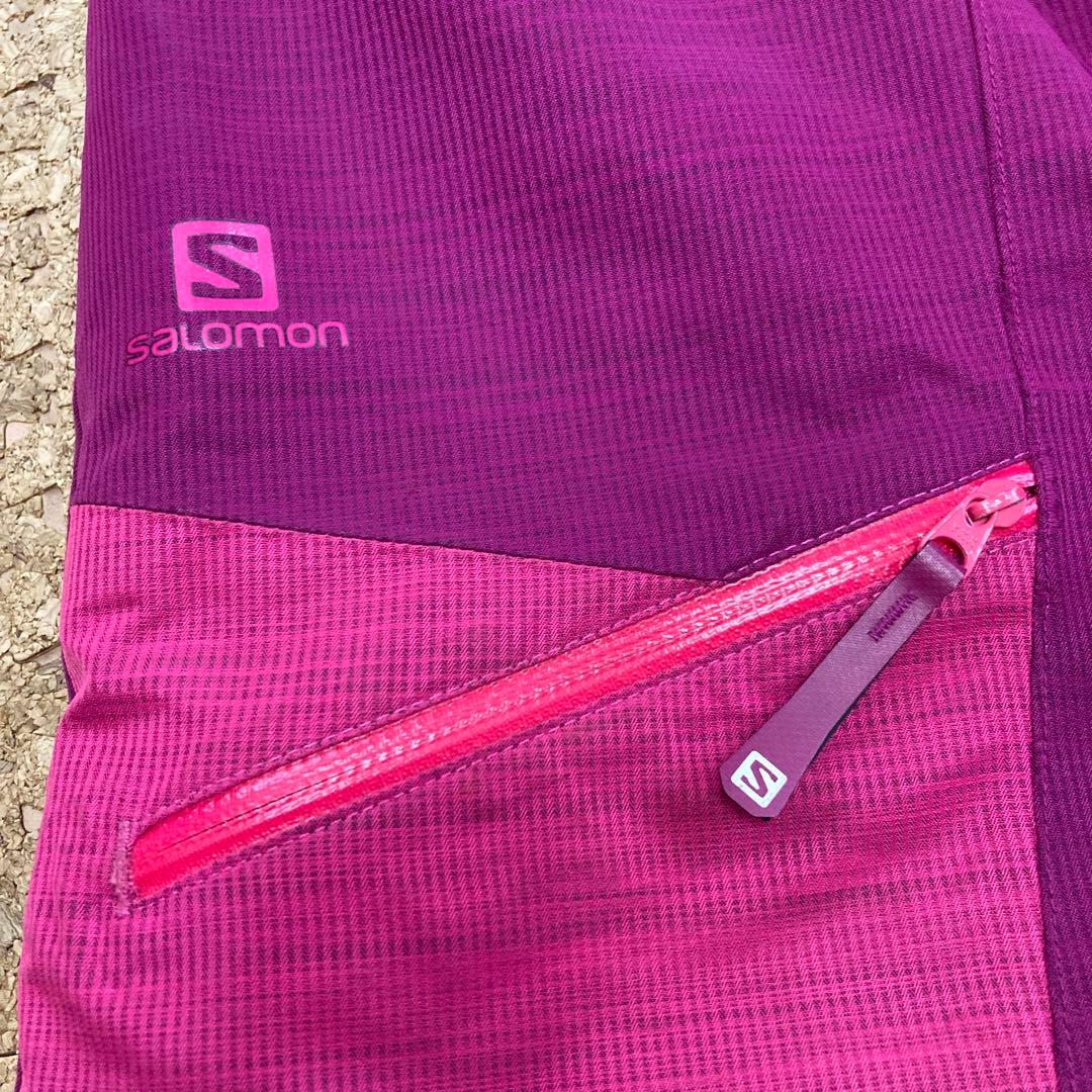サロモン salomon スキーパンツ スノーボード スキーウェア Sレディース