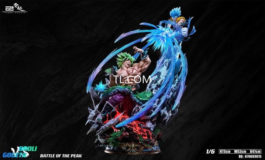 新品未開封『ドラコンボール』　ブロリー、ゴジータ　 ガレージキット スタチュー