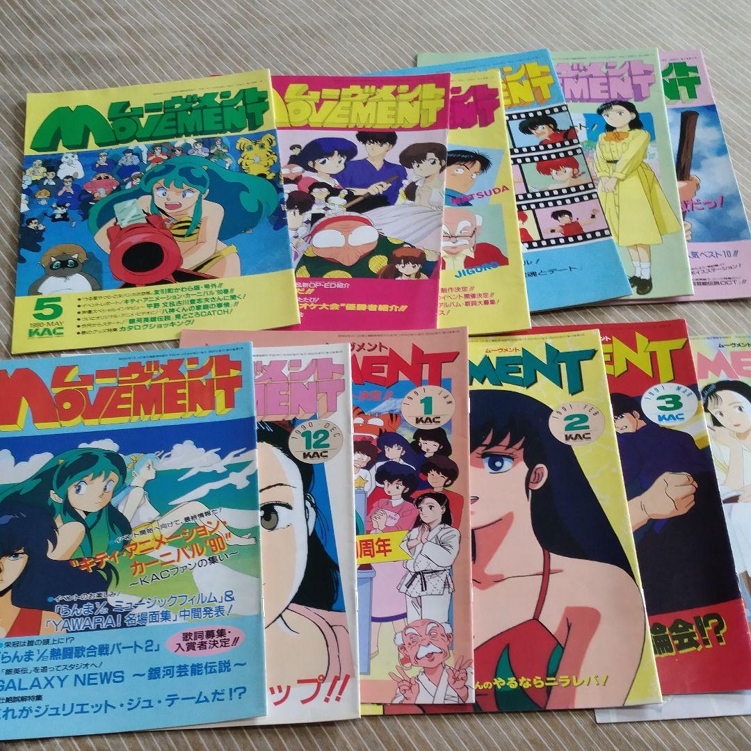 54冊　ムーブメント　ウィル　キティ・アニメーションサークル　会誌　うる星やつら